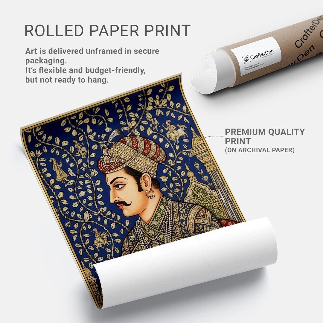 Royal Mughal Portrait