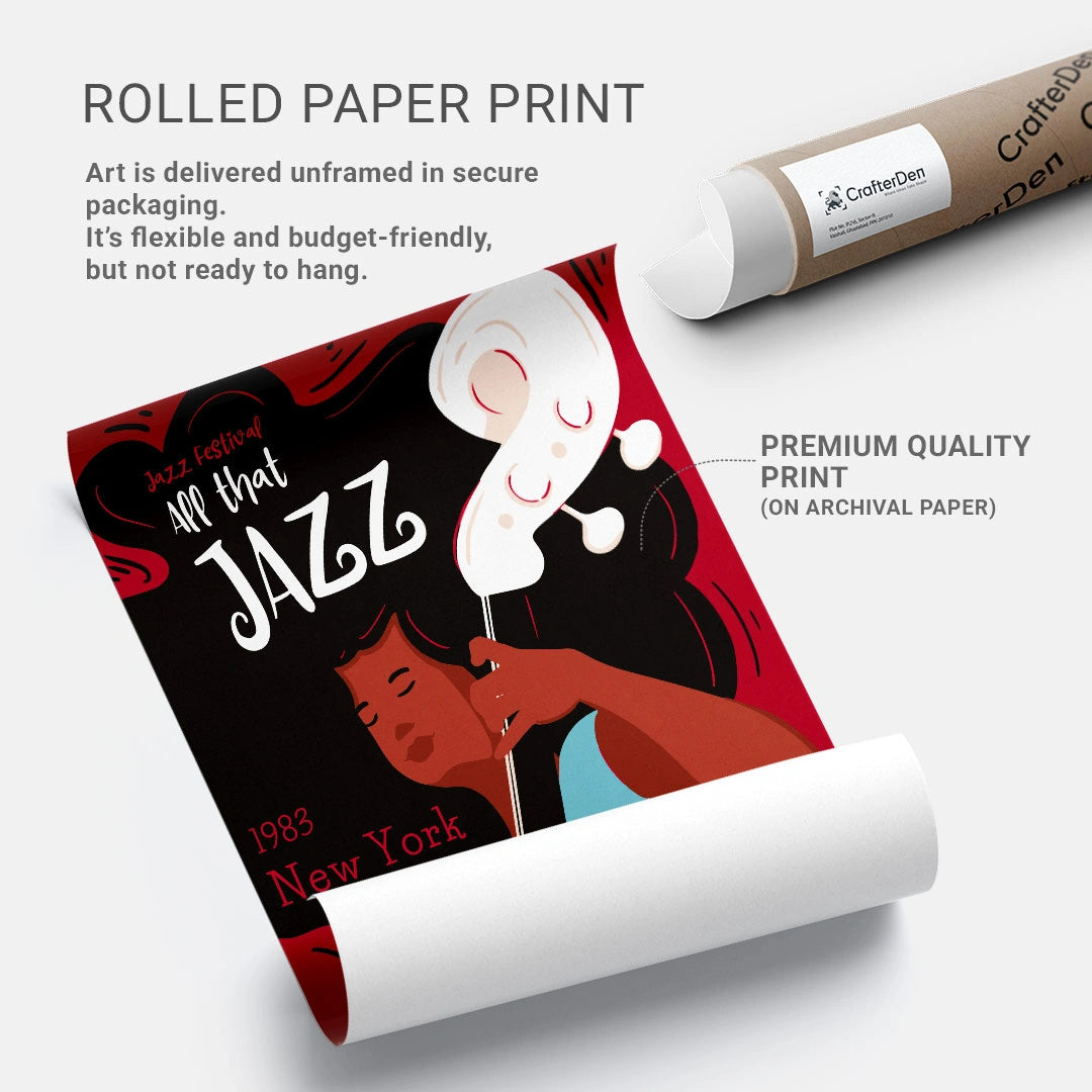 All That Jazz Festival Poster