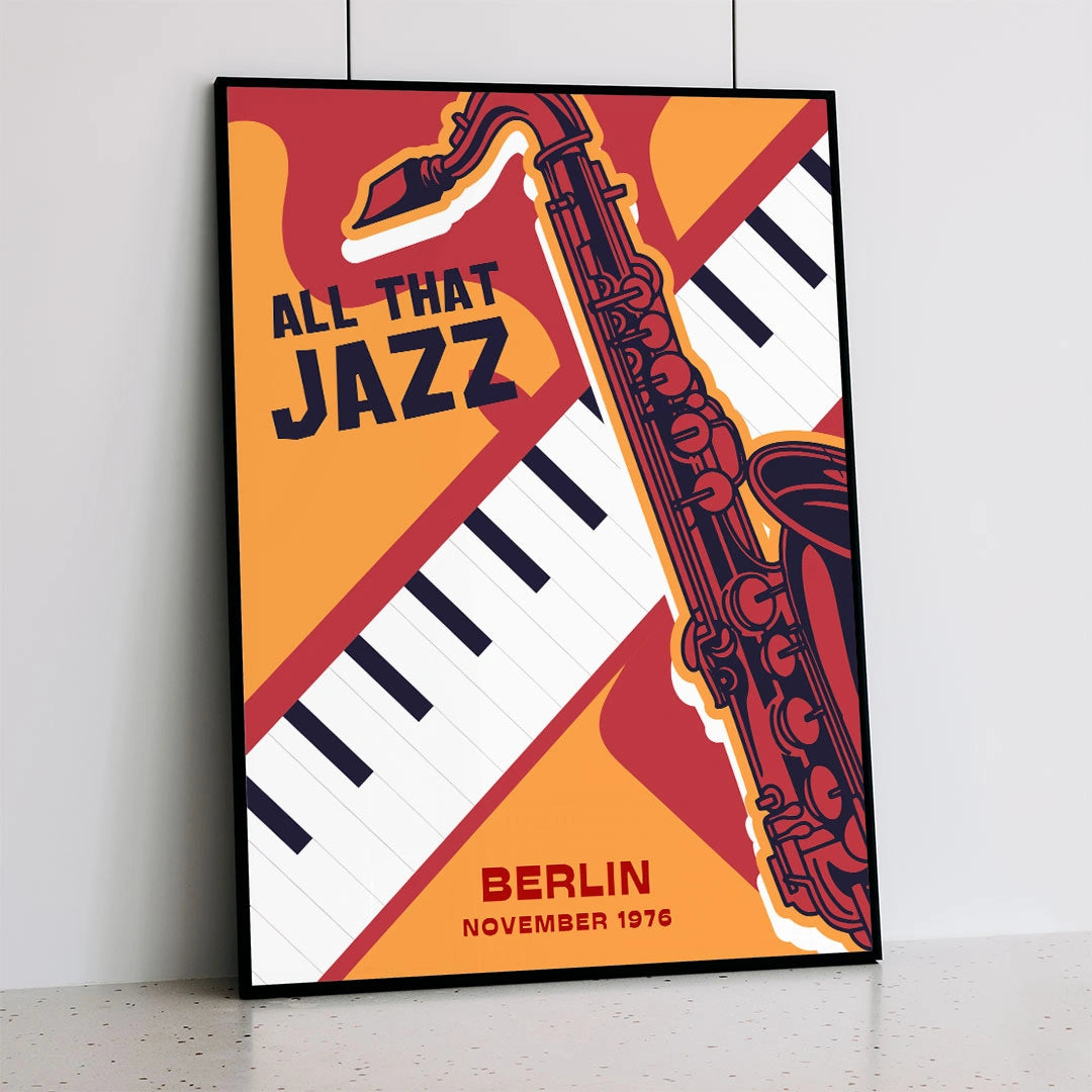 All That Jazz Berlin 1976 Poster