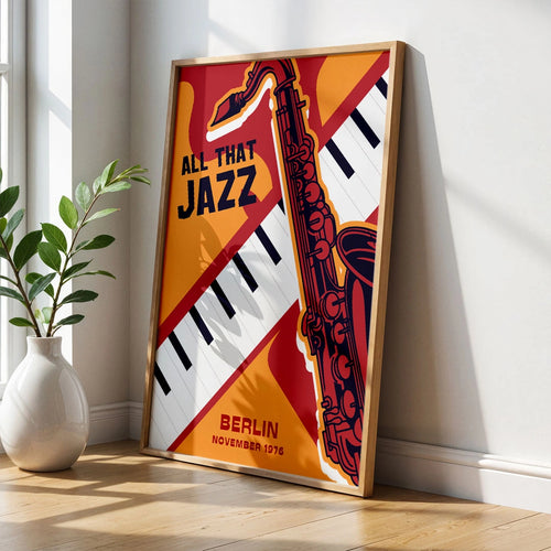 All That Jazz Berlin 1976 Poster