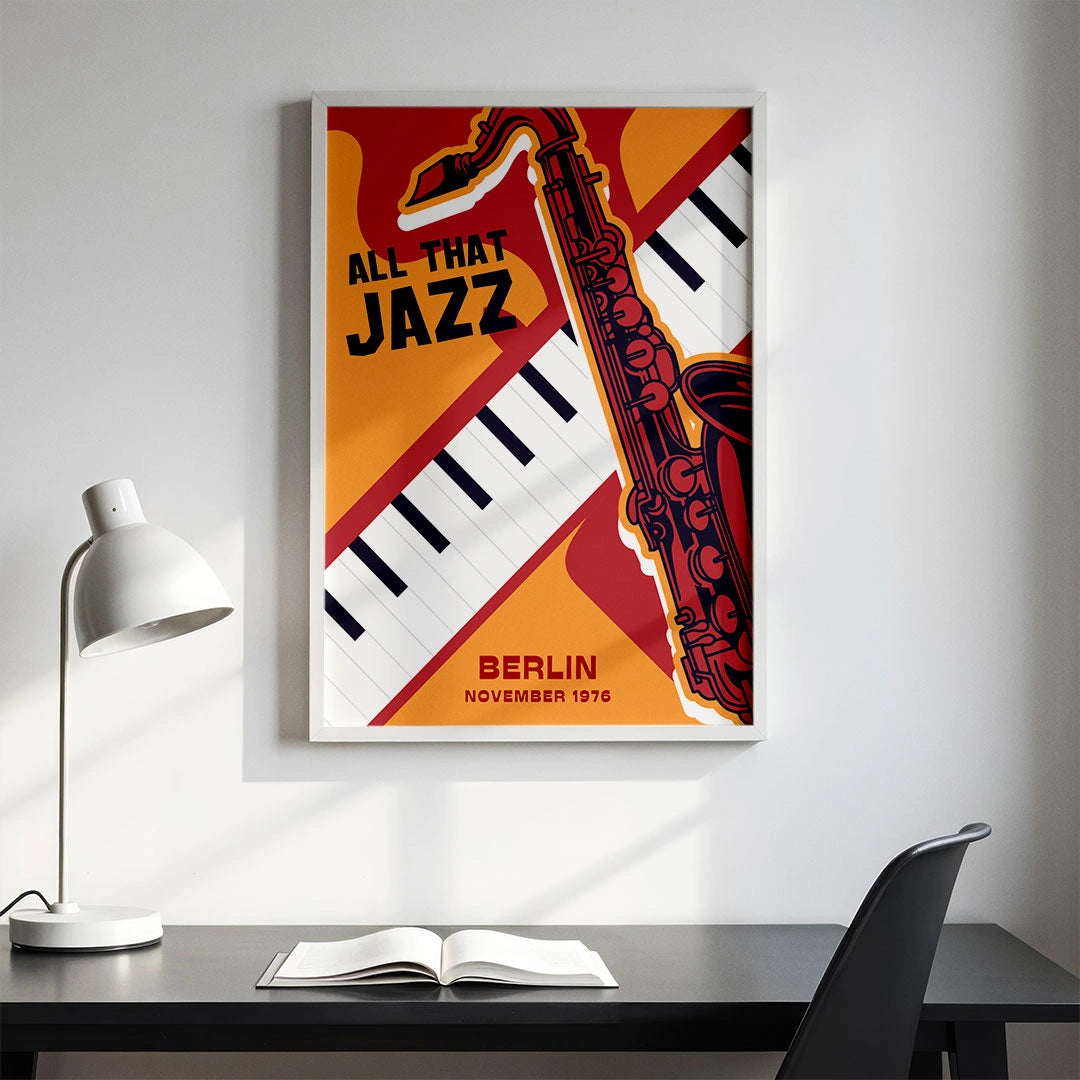 All That Jazz Berlin 1976 Poster