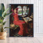 Penelope and the Suitors – by John William Waterhouse