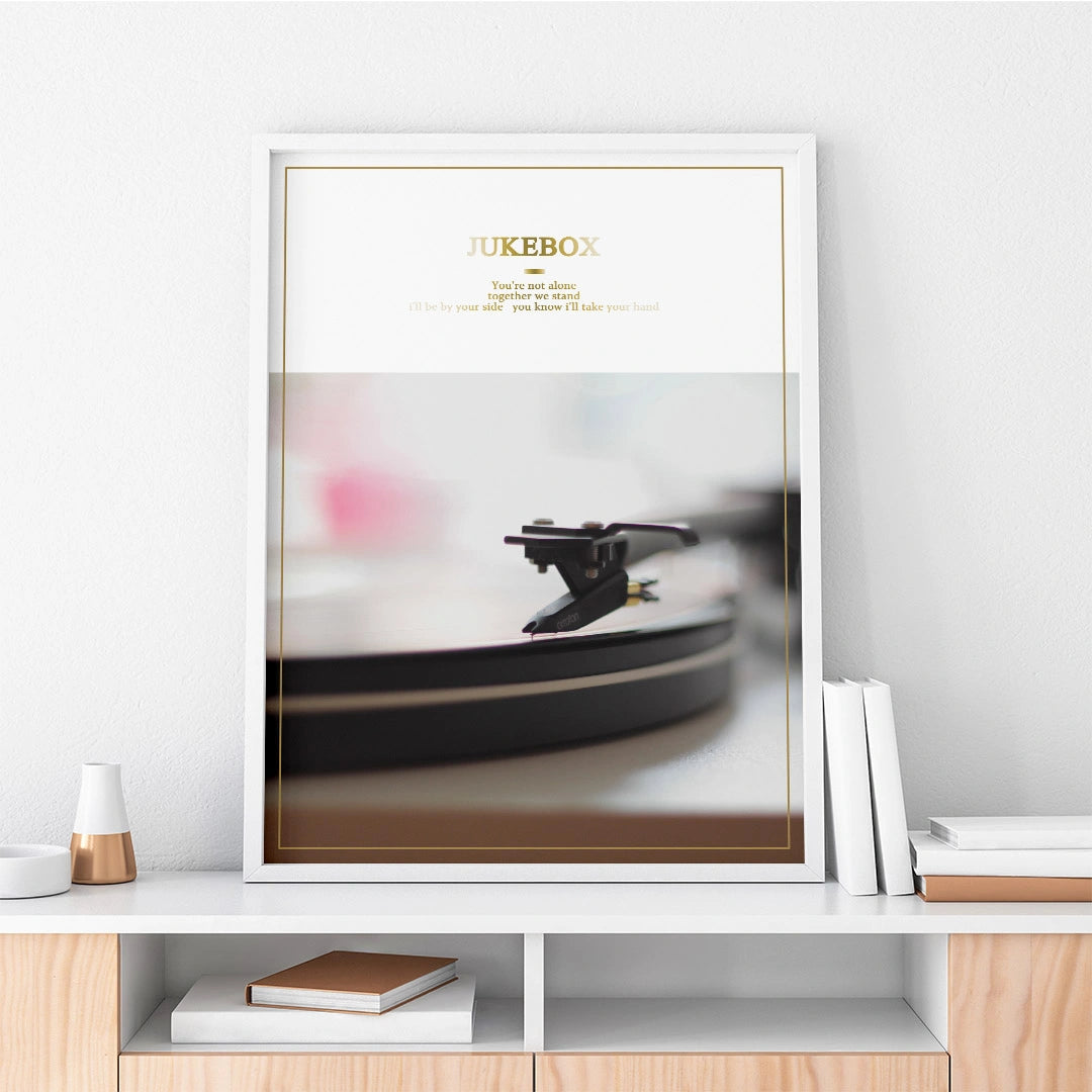 Vintage Jukebox Poster