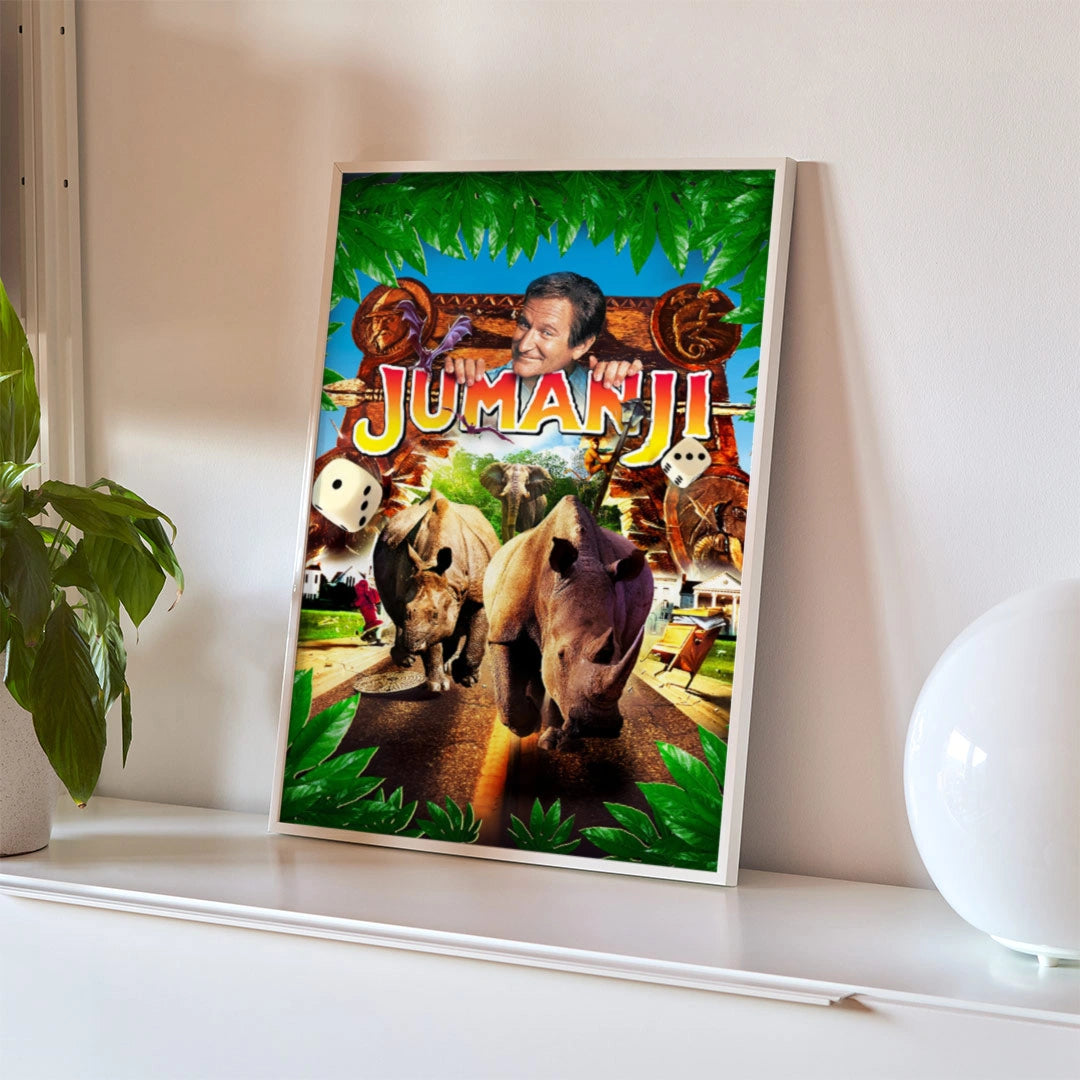 Jumanji – Classic Adventure Fantasy Movie Poster
