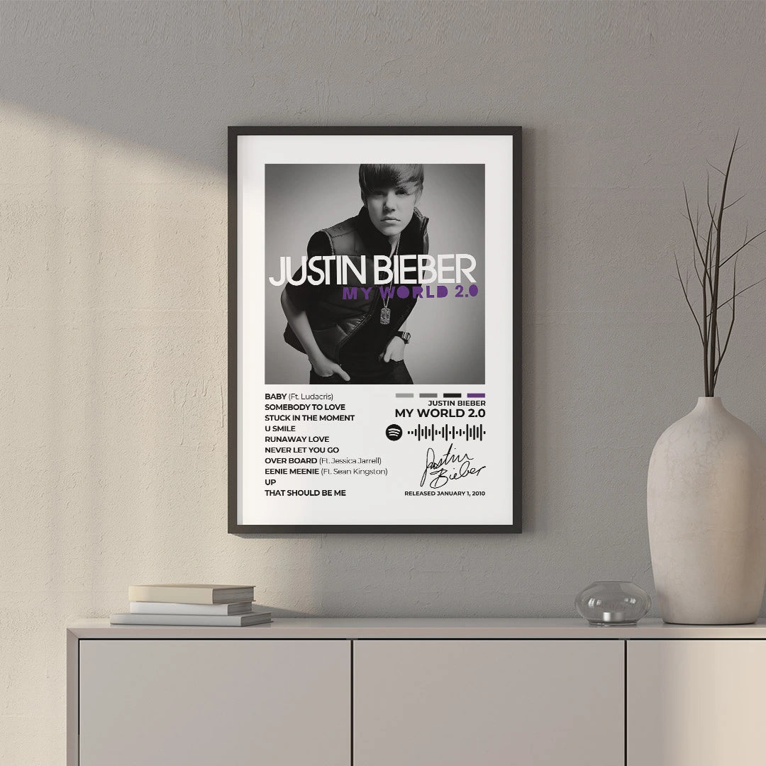 My World 2.0 Album Poster