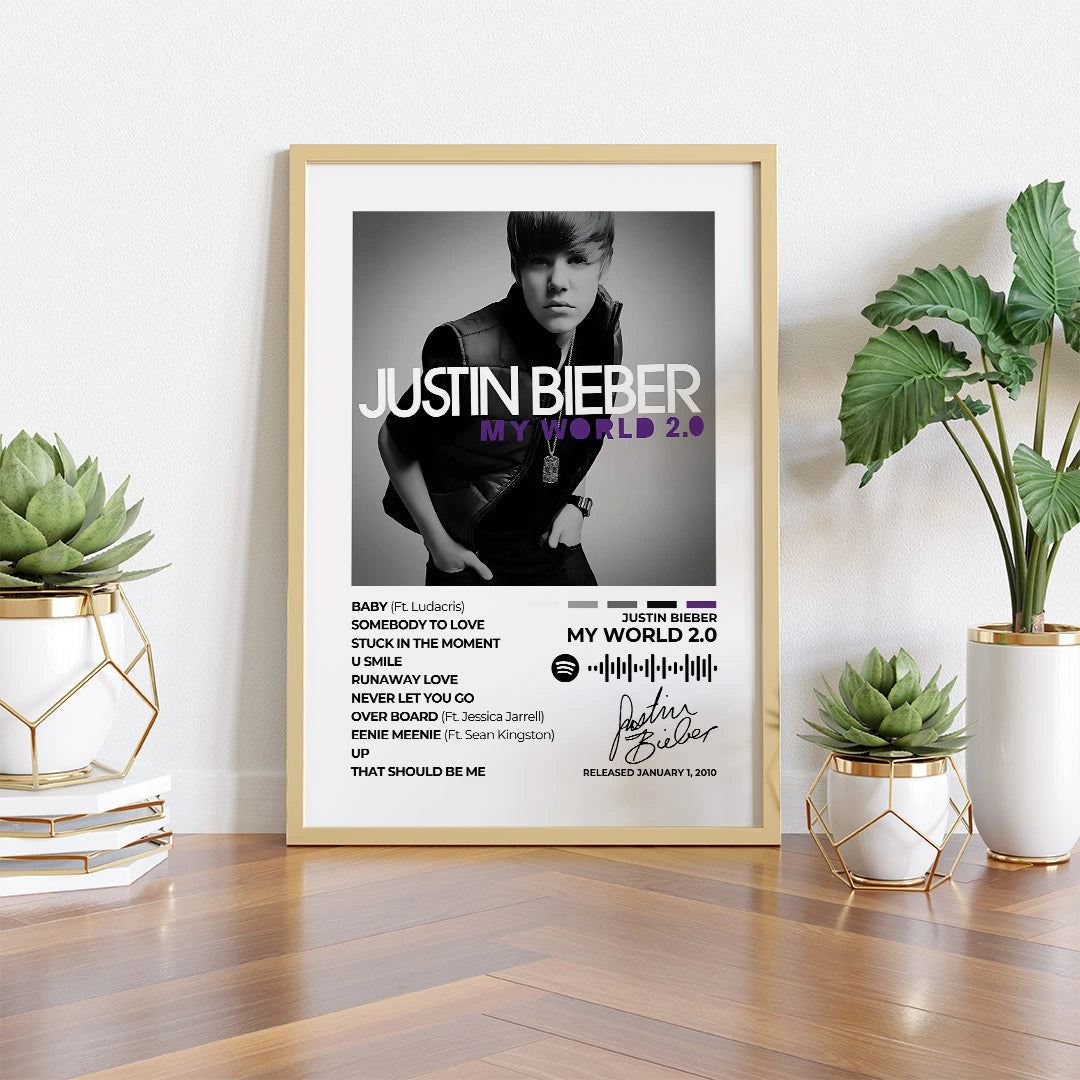 My World 2.0 Album Poster