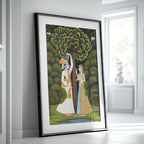 Royal Couple in Garden