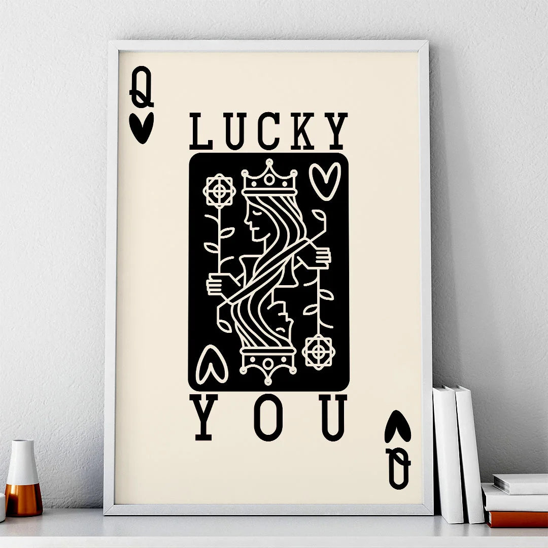 Lucky You – Queen Card Art