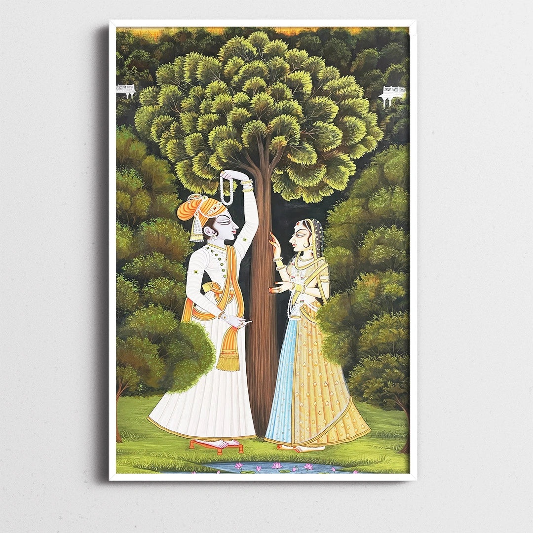 Royal Couple in Garden