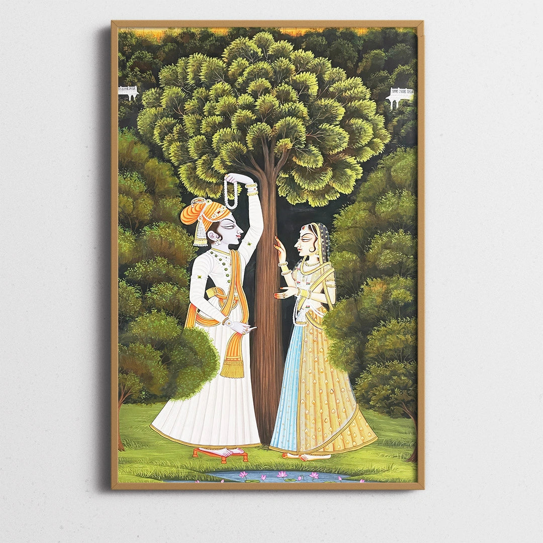 Royal Couple in Garden