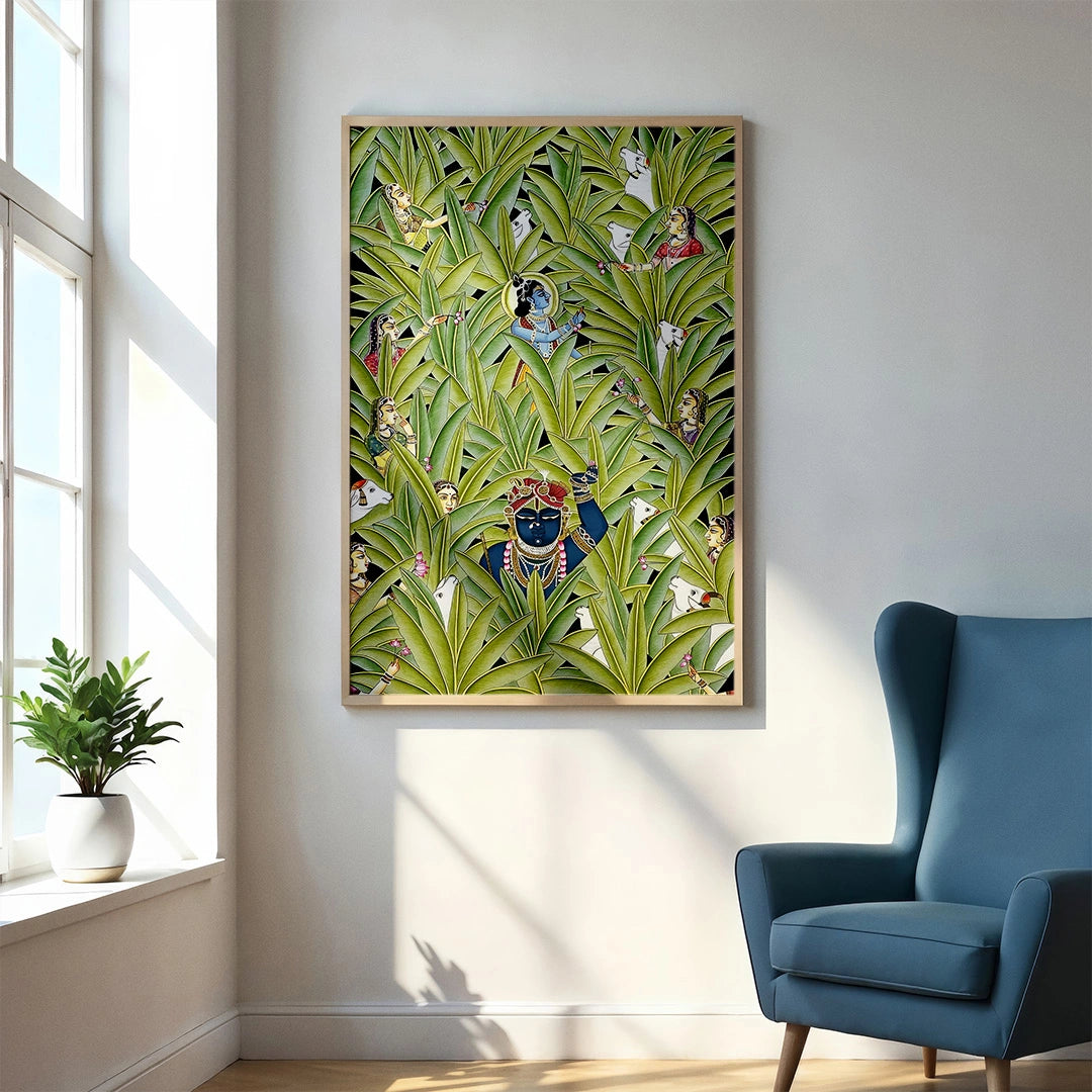 Pichwai Inspired Indian Art