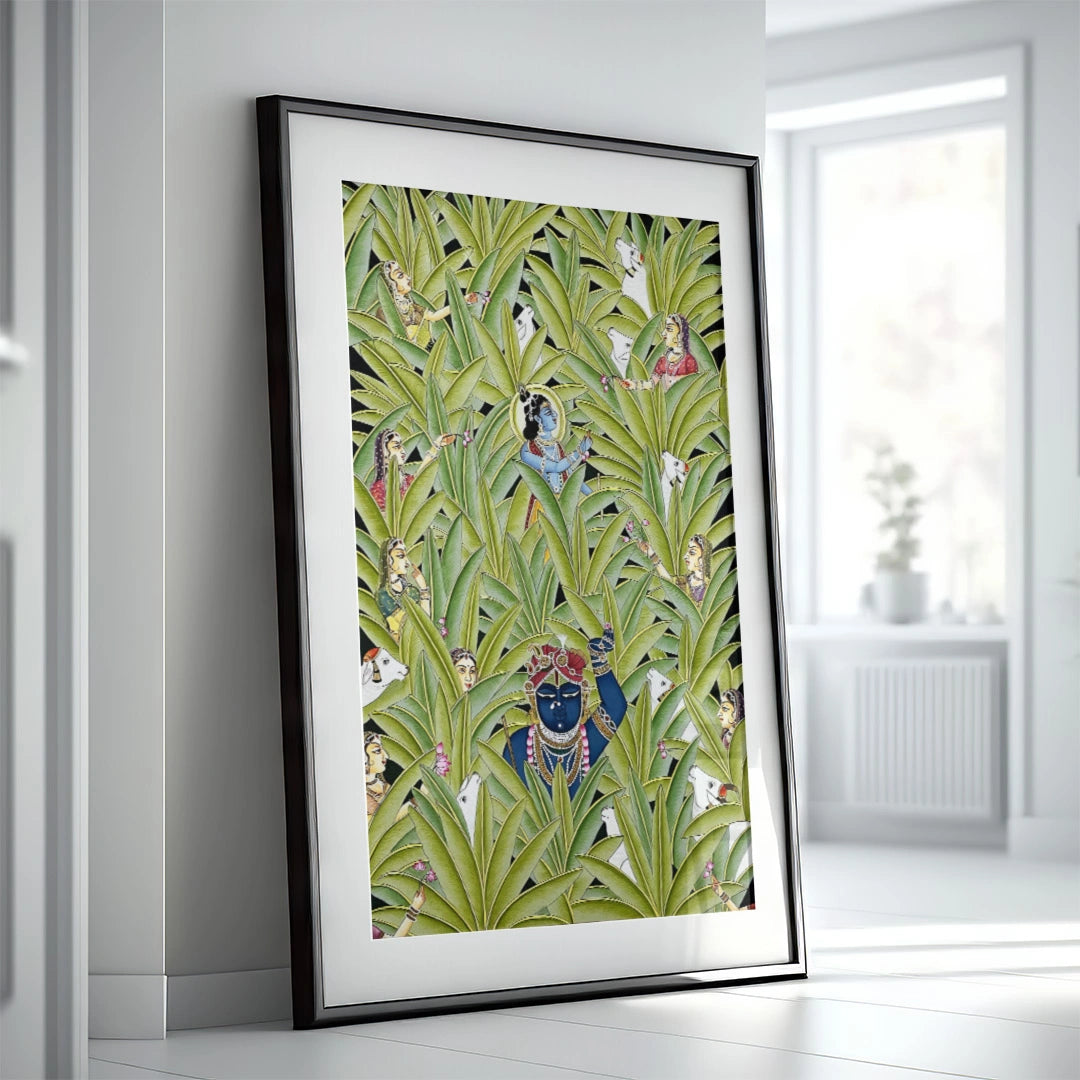 Pichwai Inspired Indian Art