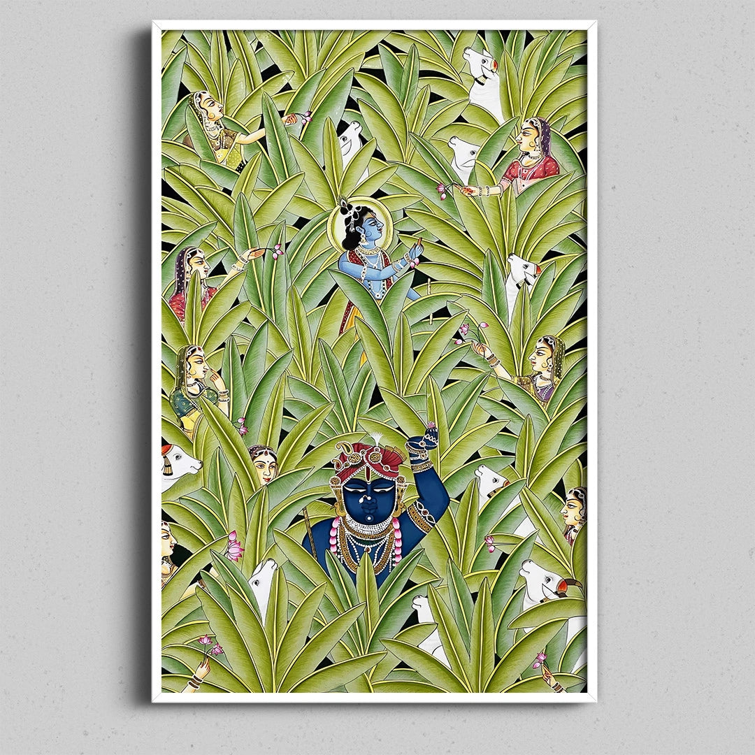 Pichwai Inspired Indian Art