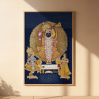 Shrinathji with Radha Krishna