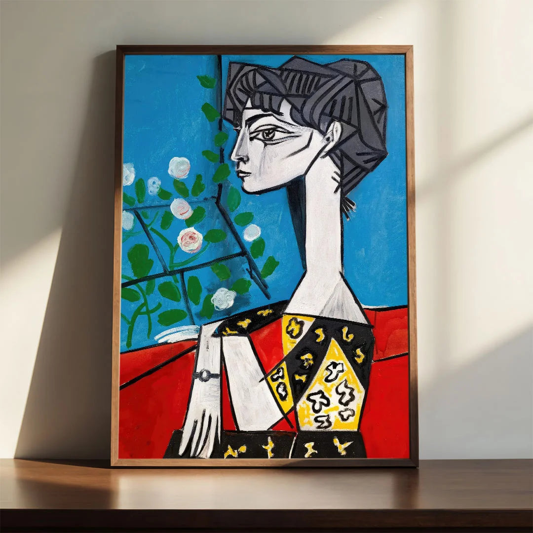 Cubist Lady Portrait
