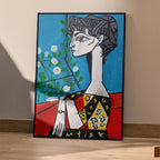 Cubist Lady Portrait