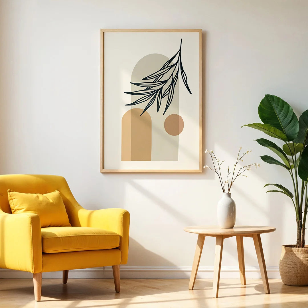 Desert Line Leaf