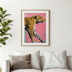 Bold Leopard Pop Art