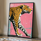 Bold Leopard Pop Art