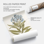 Blue Blossom Botanical Study