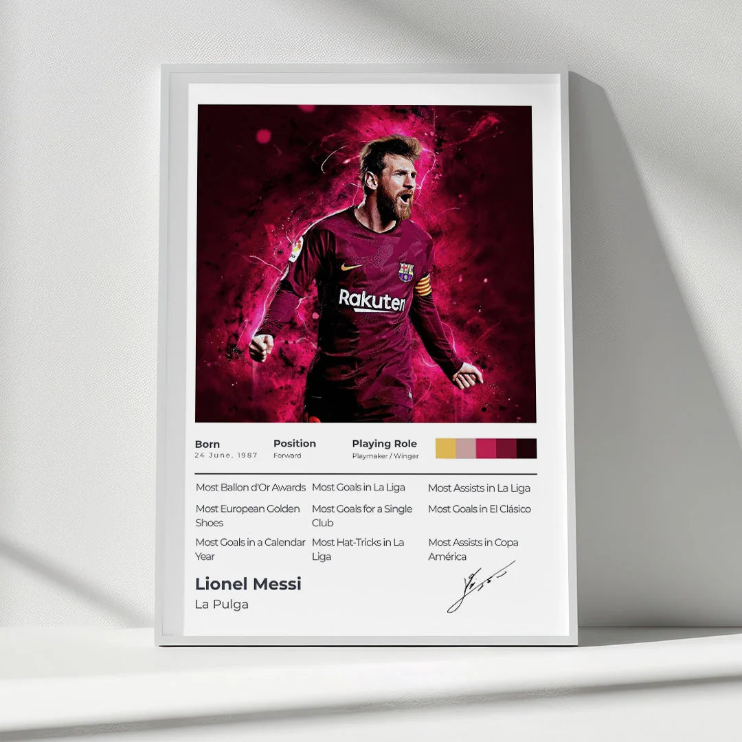 Lionel Messi Poster
