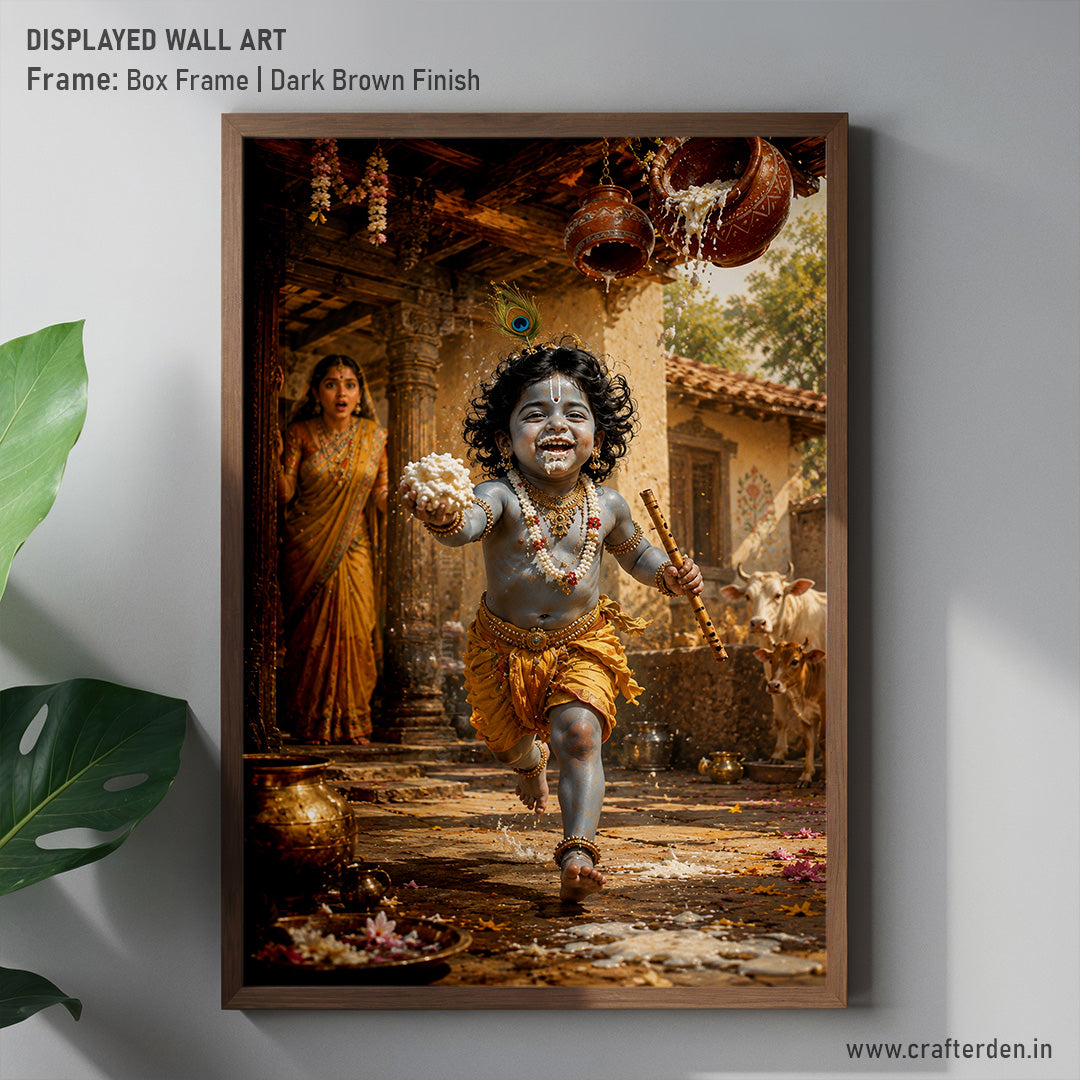 Makhan Chor – The Joy of Little Krishna