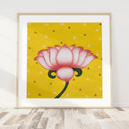 Divine Lotus Bloom – Vaastu Peace & Prosperity Wall Art