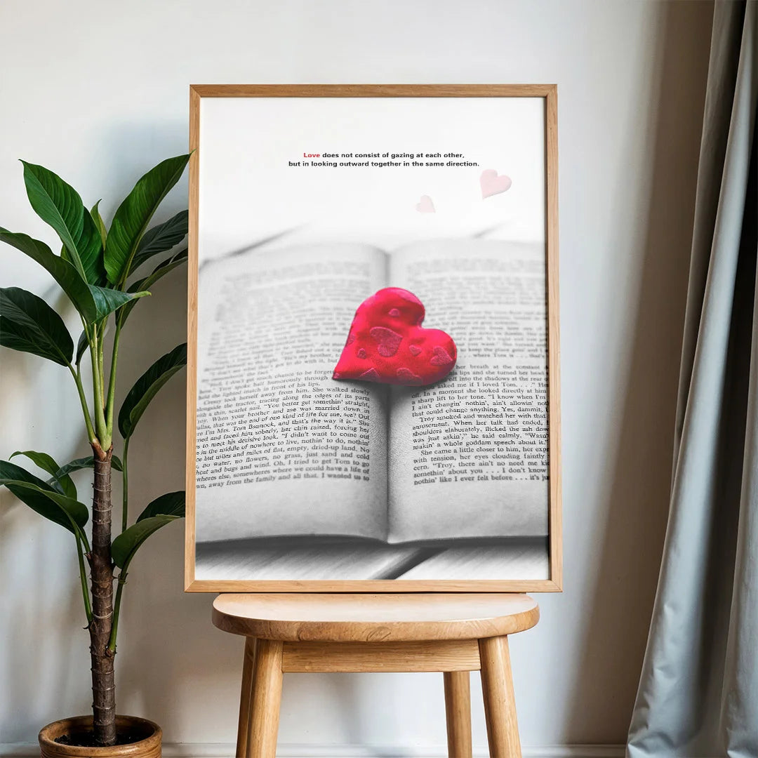Love & Warm Moments – Set of 3 Romantic Wall Art Prints