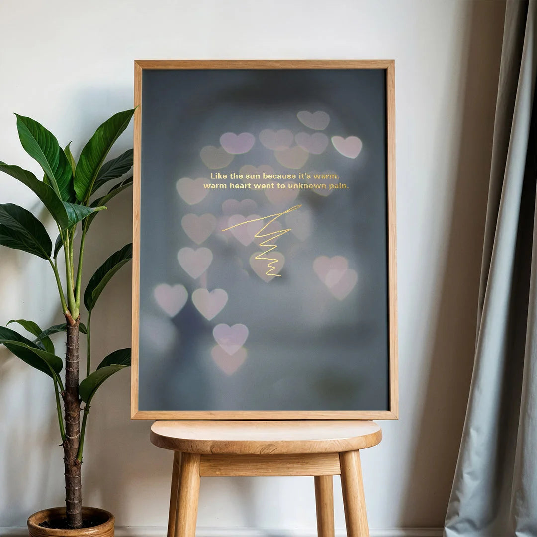Love & Warm Moments – Set of 3 Romantic Wall Art Prints
