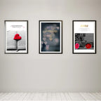 Love & Warm Moments – Set of 3 Romantic Wall Art Prints