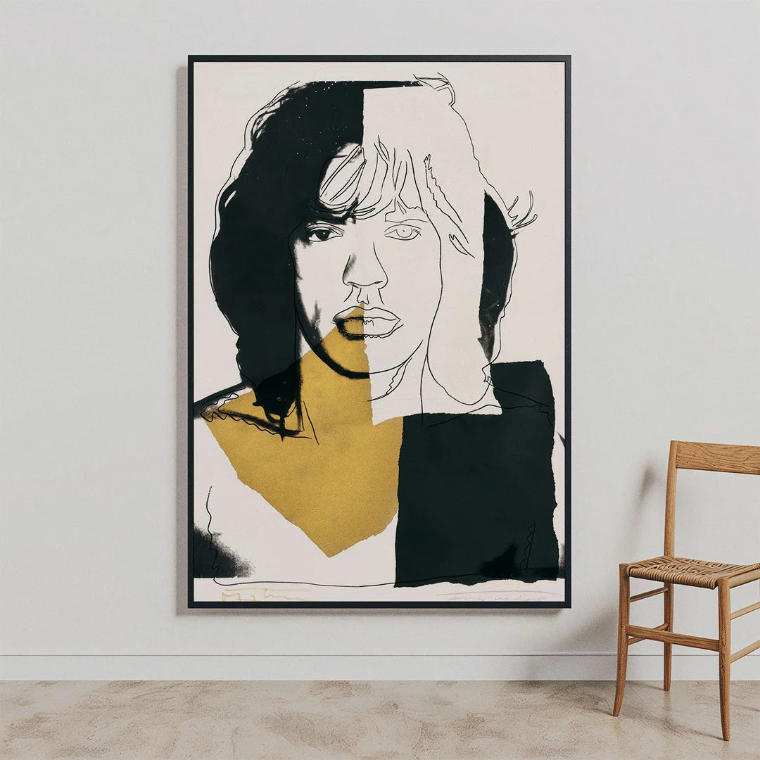 Abstract Line Portrait