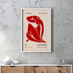 Matisse Cut-Out – Red Figure
