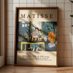 Interior with Egyptian Curtain – by Henri Matisse