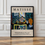Interior with Egyptian Curtain – by Henri Matisse