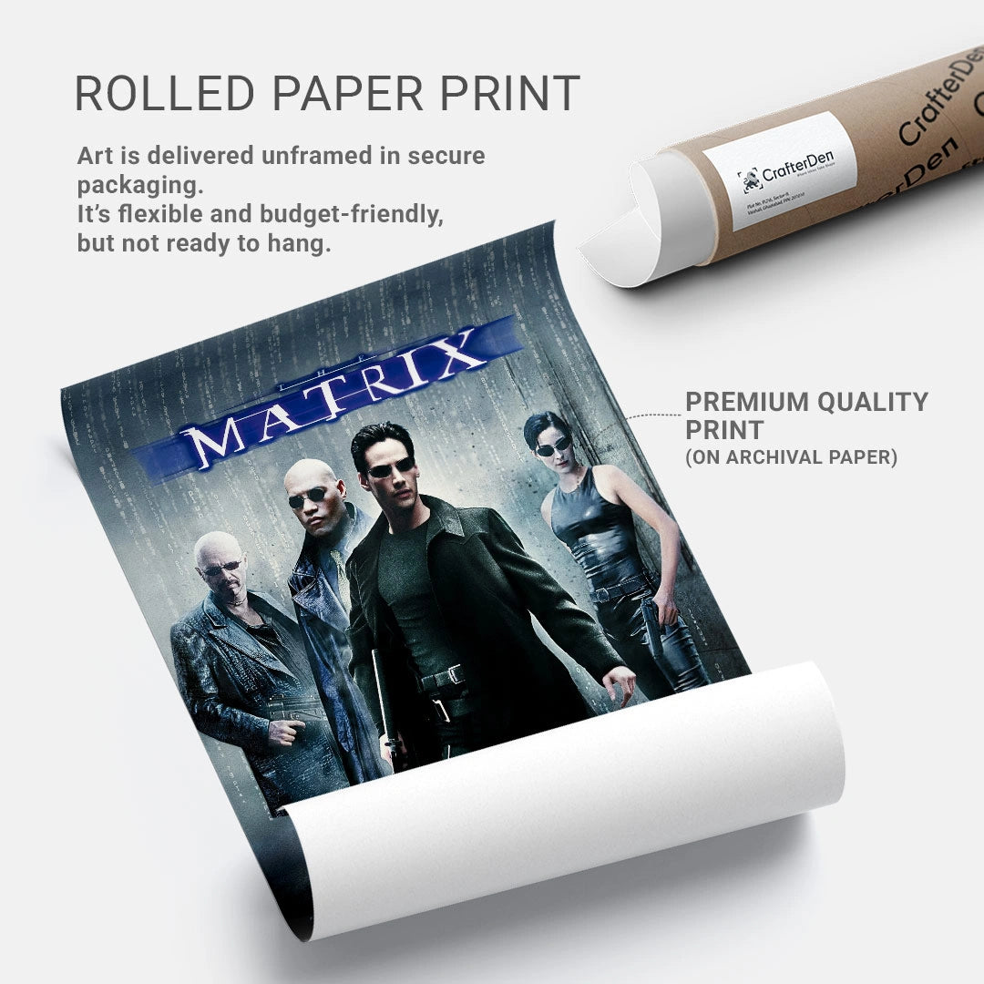 The Matrix – Sci-Fi Action Classic Poster