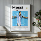 Messi No.10 Poster