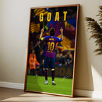 GOAT Messi Poster