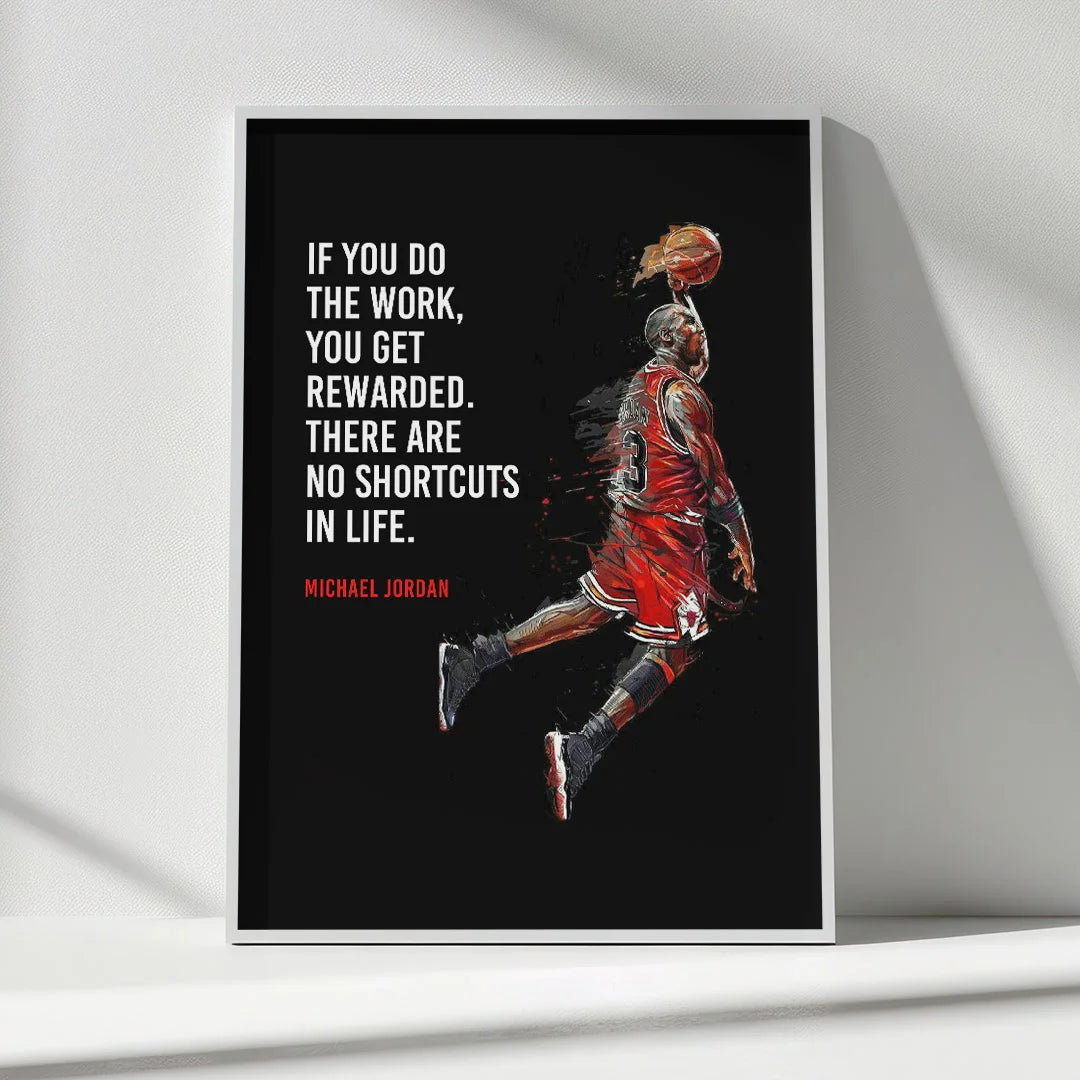 Michael Jordan Motivation Poster