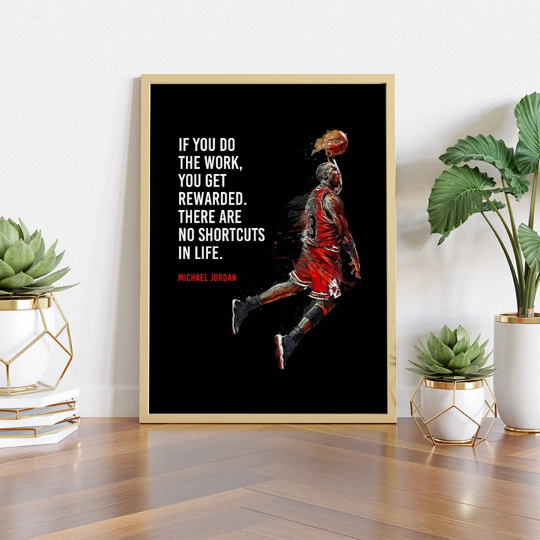 Michael Jordan Motivation Poster