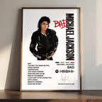 Bad Album Poster – Michael Jackson