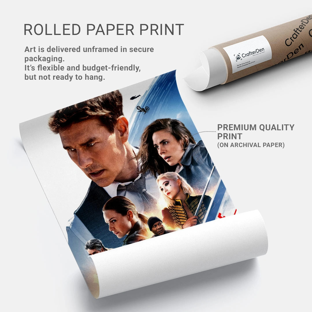 Mission: Impossible – Dead Reckoning Part One Action Poster