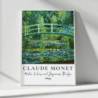 Water Lilies and Japanese Bridge – by Claude Monet
