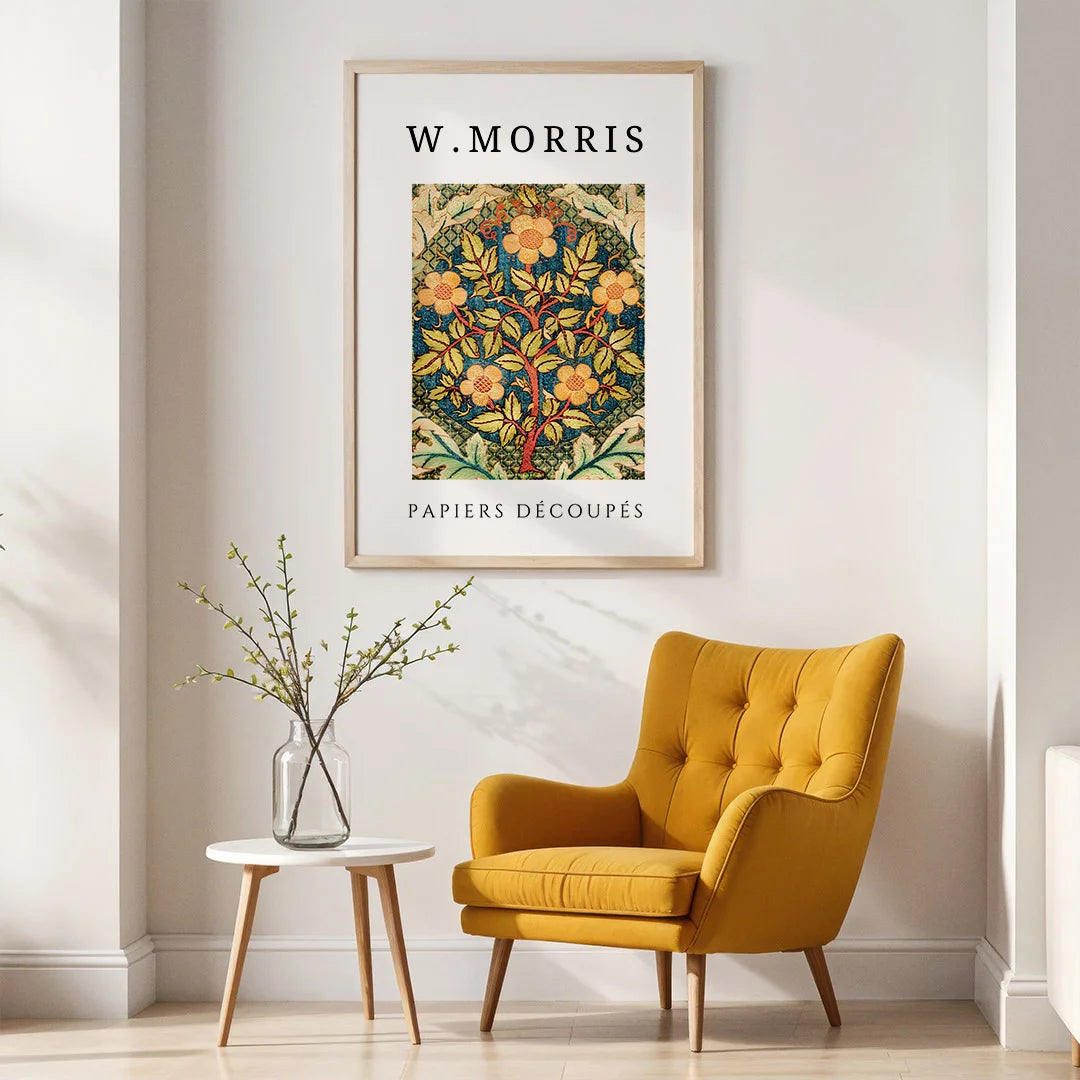 Decorative Floral Pattern – by William Morris