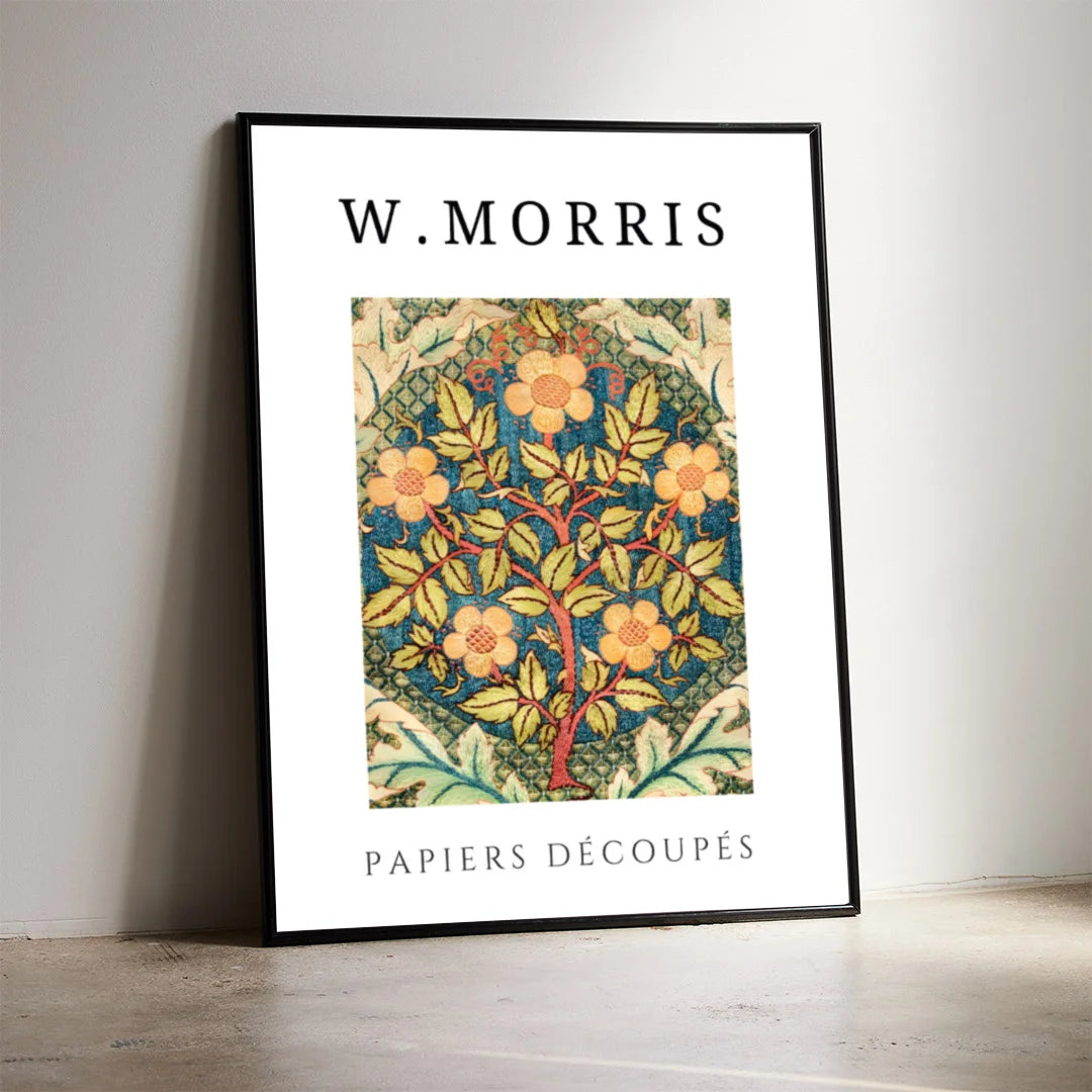 Decorative Floral Pattern – by William Morris