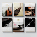 Music Life Collection – Set of 6 Vintage Music Wall Art Prints