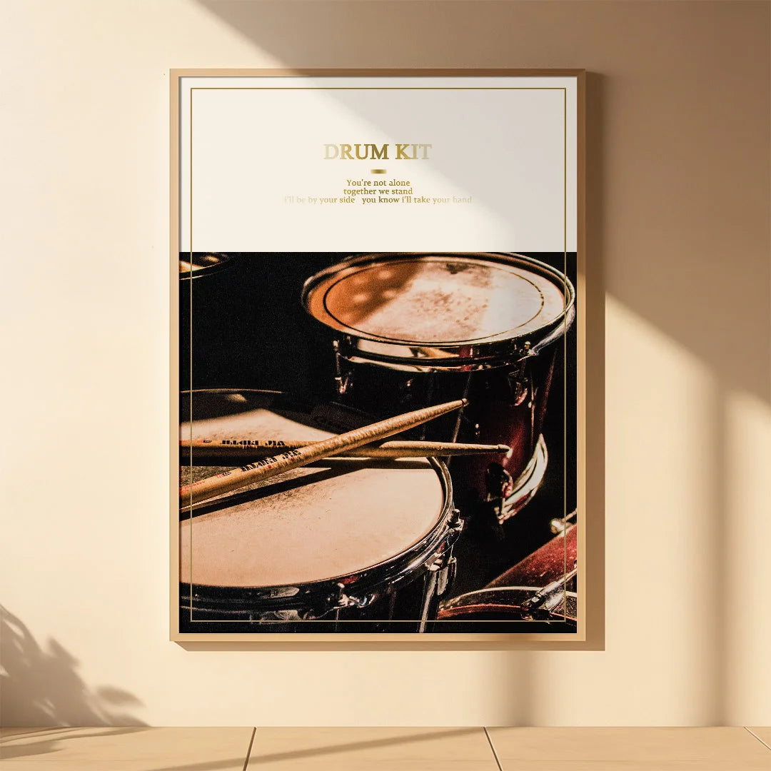 Music Life Collection – Set of 6 Vintage Music Wall Art Prints