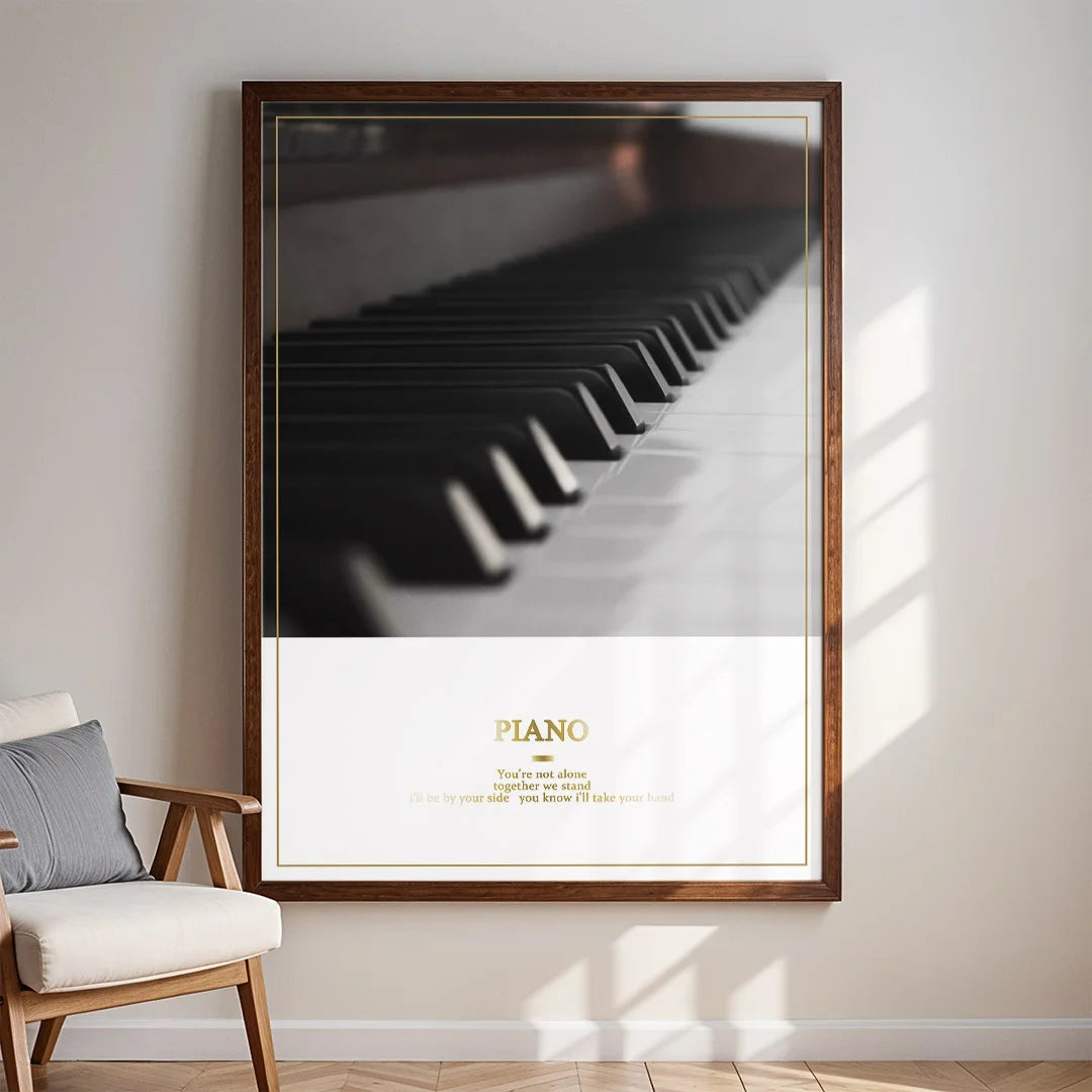 Music Life Collection – Set of 6 Vintage Music Wall Art Prints