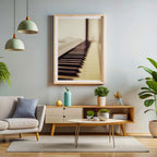 Music Life Piano Poster