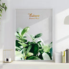 Nature Botanical Mood – Set of 3 Minimal Green Wall Art Prints