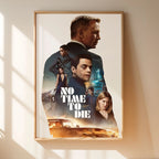 No Time to Die – James Bond 007 Action Poster